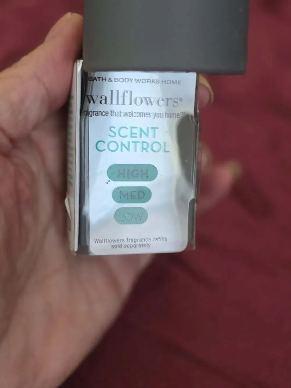 Bath & Body Works Wallflowers Adjustable Fragrance Plug, Gray